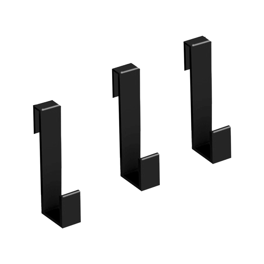 Гачки Sous-Chef комплект 3 шт, алюміній, чорний Гачки Sous-Chef комплект 3 шт, алюміній, чорний