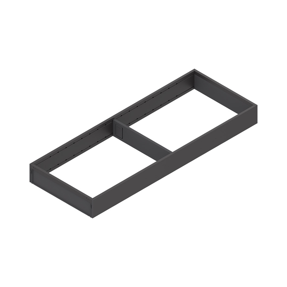 Рама AMBIA-LINE для LEGRABOX, стандартний ящик, сталь, L=550мм, шир.=200мм, терра-чорний